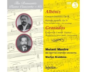 Melani Mestre ,BBC Scottish Symphony Orchestra ,Isaac Albeniz (Composer) - Romantic Piano Concerto vol. 65 [ Melani Mestre; BBC Scottish Symphony Orchestra, Martyn Brabbins] [HYPERION: CDA67918] By Melani Mestre ,BBC Scottish Symphony Orchestra ,Isaac Albeniz (Composer) (2015-05-05)