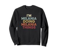 Melania Name Melania Personalized Name First Given Sweatshirt