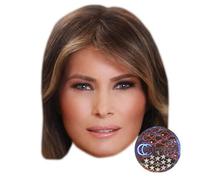 Melania Trump Big Head. Masque plus grand que nature.