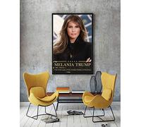 Melania Trump Pro Trump Poster Support Our President Retro Wall Decor Poster en métal 20,3 x 30,5 cm