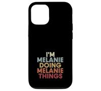 Melanie Name Melanie Personalized Name First Given Coque pour iPhone 12/12 Pro