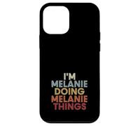 Melanie Name Melanie Personalized Name First Given Coque pour iPhone 12 Mini
