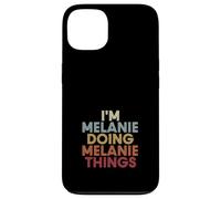 Melanie Name Melanie Personalized Name First Given Coque pour iPhone 13