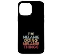 Melanie Name Melanie Personalized Name First Given Coque pour iPhone 13 Pro Max