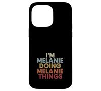 Melanie Name Melanie Personalized Name First Given Coque pour iPhone 14 Pro Max