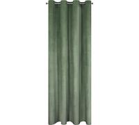 MELANIE rideau occultant en velours sur oeillets 140X250 c. menthe