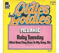 MELANIE - Ruby Tuesday / What have they done to my song Ma (Oldies but Goldies) / 6.12709