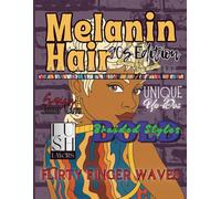 Melanin Hair: 90s Edition: A coloring book celebrating iconic black hairstyles of the 90s.