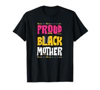 Melanin Mom Black Mom Life Cadeau pour Maman Afro T-Shirt