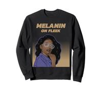 Melanin On Fleek Histoire des Noirs pour Femme Sweatshirt
