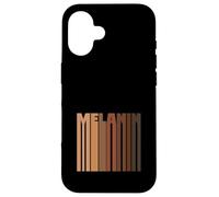 Melanin Pride Skin Tone Shades Black History Month Coque pour iPhone 16