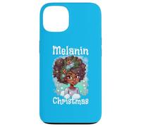 Melanin Pull de Noël Moche Fille Noire Magic Queen Sista Coque pour iPhone 13