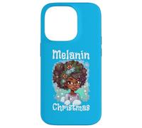 Melanin Pull de Noël Moche Fille Noire Magic Queen Sista Coque pour iPhone 14 Pro