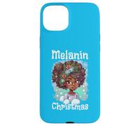 Melanin Pull de Noël Moche Fille Noire Magic Queen Sista Coque pour iPhone 15 Plus