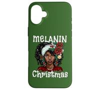 Melanin Pull de Noël Moche Fille Noire Magic Queen Sista Coque pour iPhone 16 Plus