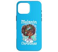 Melanin Pull de Noël Moche Fille Noire Magic Queen Sista Coque pour iPhone 16 Pro Max