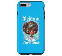 Melanin Pull de Noël Moche Fille Noire Magic Queen Sista Coque pour iPhone 7 Plus/8 Plus