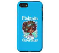 Melanin Pull de Noël Moche Fille Noire Magic Queen Sista Coque pour iPhone SE (2020) / 7/8