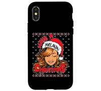 Melanin Pull de Noël Moche Fille Noire Magic Queen Sista Coque pour iPhone X/XS