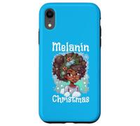 Melanin Pull de Noël Moche Fille Noire Magic Queen Sista Coque pour iPhone XR