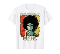 Mélanine Afro Africaine Black Pride, Dope sans réserve T-Shirt