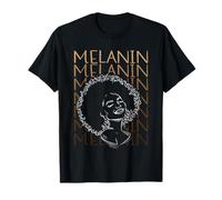 Mélanine Black Girl African American Pride Afro Hair Magic T-Shirt