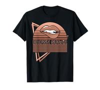 Mélanine Brown Skin Lips Black History Brown Sugar T-Shirt