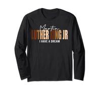 Mélanine MLK Martin Luther King Jr. J'ai un rêve cool Manche Longue