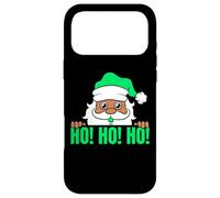 Melanine Santa Ho Ho Ho Black Girl Magic Brown Skin Boy Funny Coque pour iPhone 17 Pro Max