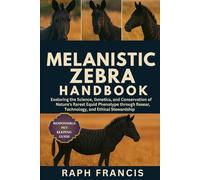 MELANISTIC ZEBRA HANDBOOK: Exploring the Science, Genetics, and Conservation of Nature’s Rarest Equid Phenotype through Research, Technology, and Ethical Stewardship