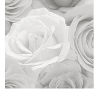 Melany Rose Papier Peint Gris - Détails Mica - World of Wallpaper AF0014
