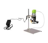 MELAQULY Coupe-bouteille électrique en verre, 150 W, 7 vitesses, coupe-verre 2000-6000 tr/min, pour bouteilles de vin, verre de mer, artisanat