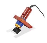 MELAQULY HC-22 Tondeuse électrique à tapis avec régulateur de vitesse et 2 lames Tondeuse tuftée HC-22 avec rail de guidage pour animaux de compagnie et tapis touffetés