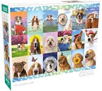 MELARQT Buffalo Games - It's a Ruff Life - Puzzle de 1500 pièces