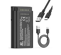 melasta 6700mAh Batterie de Rechange pour eufy Security Video Doorbell E340 C31, Compatible avec Le Remplacement Rapide de la Batterie，Câble de Données Type-C 5V, 1,5A