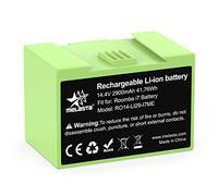 melasta ABL-D1 2900mAh Li-ION Batterie pour Roomba i7 i7+ i3 i3+ i4 i4+e6 | Batterie pour Roomba 5134 5150 5158 E5154 e6 6198 6134 i7158 ABL-D2 ABL-D2A Aspirateur