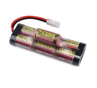 melasta Batterie NiMH à 7 cellules 8,4 V 4200 mAh compatible avec connecteur Tamiya RC Racing Cars