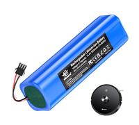 melasta Batteries pour aspirateurs Li-ION Batterie 14.4V 5200mAh pour Honiture Q6, Batterie pour Proscenic M7 Pro, M8 Pro, M7 Max, Viomi S9, Viomi D800, Uoni V980 Plus, V980 Max, U6 Robot