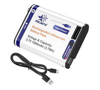 MELASTA pour Petzl Batterie Rechargeable Core, 3,7V 1000mAh pour Petzl E99ACA, TIKKINA, TIKKID, Tikka, ZIPKA, ACTIK, ACTIK Core, TACTIKKA, IKO