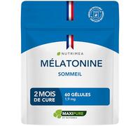 Melatonine | 1,9 mg | Régule l'Horloge Biologique & Limite le Jetlag