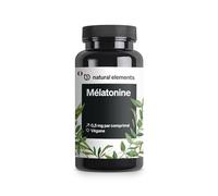 Mélatonine - 365 Comprimés (12 mois) - Complément Pur - Support pour le Sommeil - Meilleur Repos - Somnifère Fortement Dosée - 100% Végétalien - Sans Additifs et Arômes Artificiels