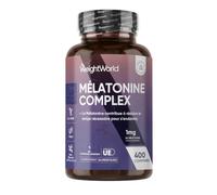 Mélatonine, 400 Micro-Comprimés, Complexe Melatonine 5-en-1