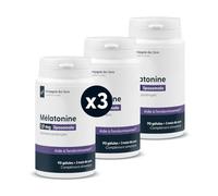 Mélatonine liposomale 1,9 mg - Libération prolongée - 3 * 90 gélules végétales - Dosage précis - Sans additifs - Fabriqué en France