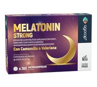 Mélatonine pour dormir avec Camomille et Valériane. Mélatonine forte, 1 mg avec 365 minicomprimés. Compléments pour dormir, Melatonine Pura, régule cycle Sommeil et réduit les symptômes du Jet Lag