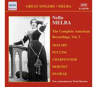 Nellie Melba – Enregistrements américains, vol. 3 – CD – Import – NAXOS
