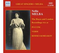 Nellie Melba – Mélodies et airs d'opéras – Import (NAXOS Deutschland)