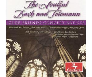 MELBINGER TIMOTHY Soulful Bach & Telemann (CD)