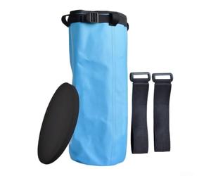 Melbolda Sac de trempage des jambes de cheval pour le traitement des abcès équins et les soins de la laminite, pochette réglable en tissu avec sangles et coussinet en mousse pour la récupération
