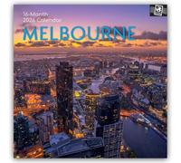 Melbourne 2026 - 16-Monatskalender: Original The Gifted Stationery Co. Ltd [Mehrsprachig] [Kalender]
