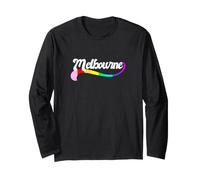 Melbourne Australie Gay Pride LGBTQ Rainbow Love Manche Longue